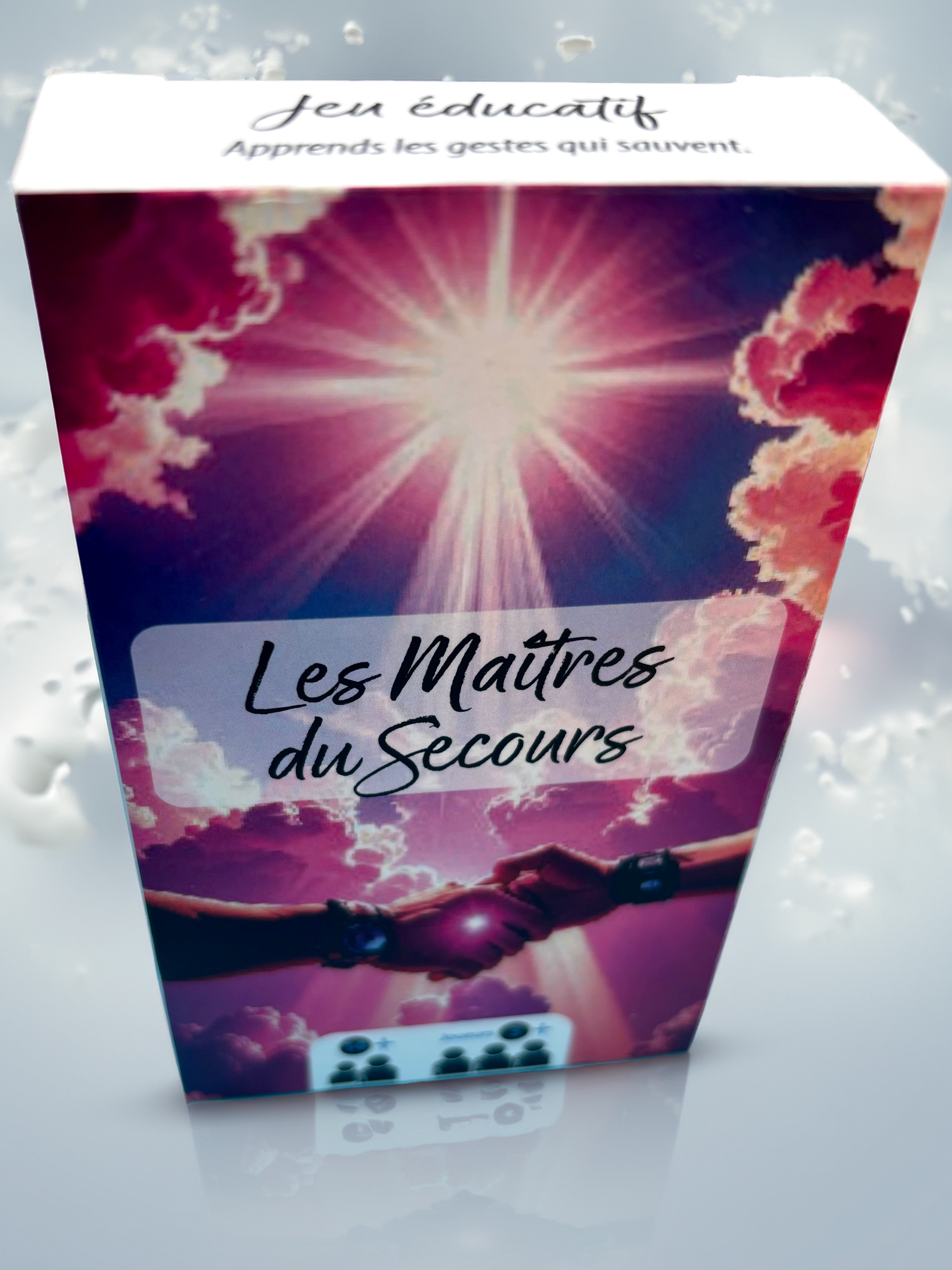 Les Maîtres du Secours - Jeu de cartes éducatif sur les gestes qui sauvent