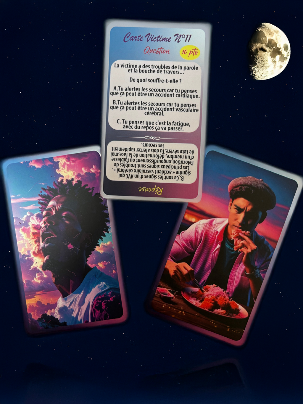 Les Maîtres du Secours - Jeu de cartes éducatif sur les gestes qui sauvent